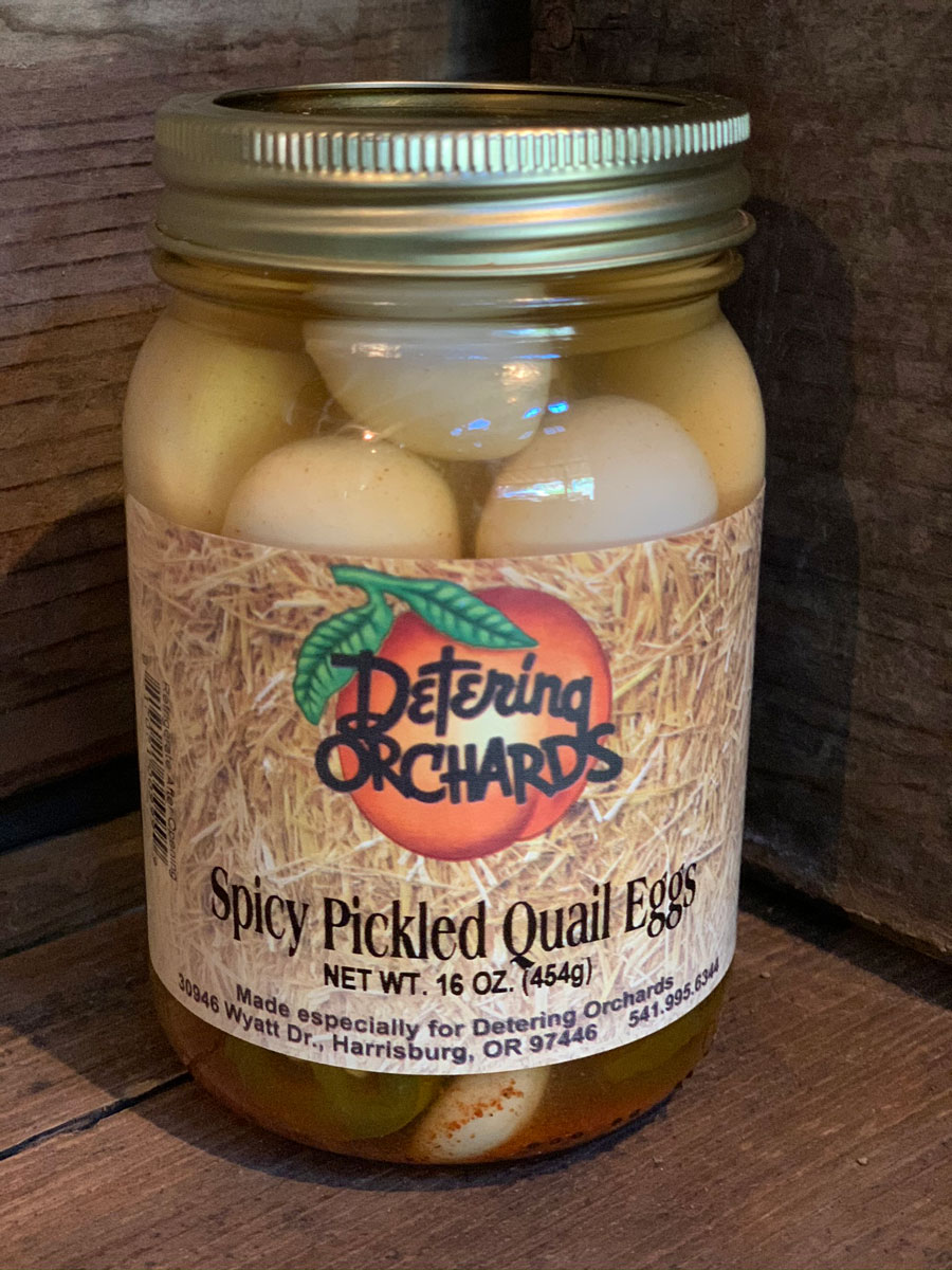 Spicy Pickled Quail Eggs Detering Orchards Harrisburg